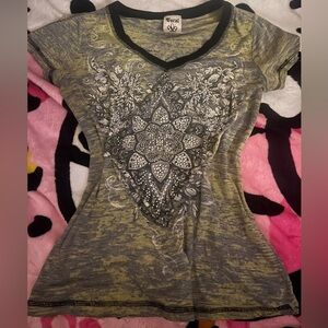 vocal t-shirt 2000s (light green)